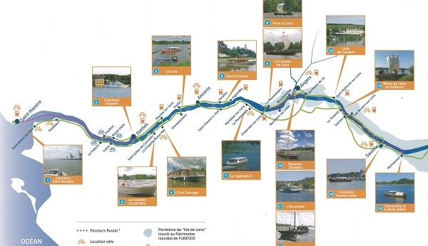 Naviguer de Saumur à Saint-Nazaire, c&rsquo;est simple avec « La Loire en bateau » !