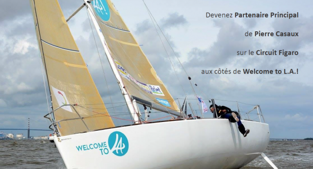 La Solitaire – Le Figaro : Pierre Casaux au départ pour 2017