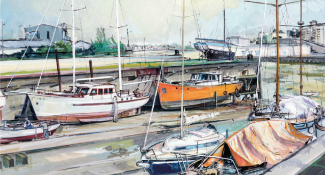 Terres d&rsquo;estuaire, le nouveau beau livre d&rsquo;art de Michel Tual